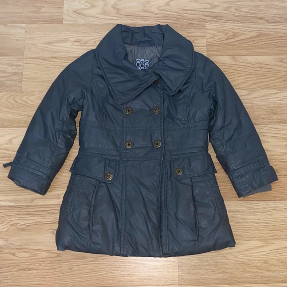 MEXX dark sage/green Fall/spring jacket for girls in a size 3-4 - Picture 11 of 16